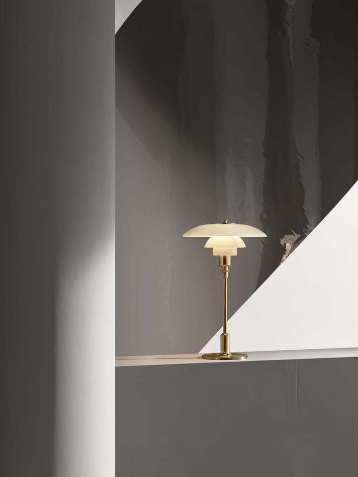 PH 3/2 candeeiro de mesa , Latão Louis Poulsen