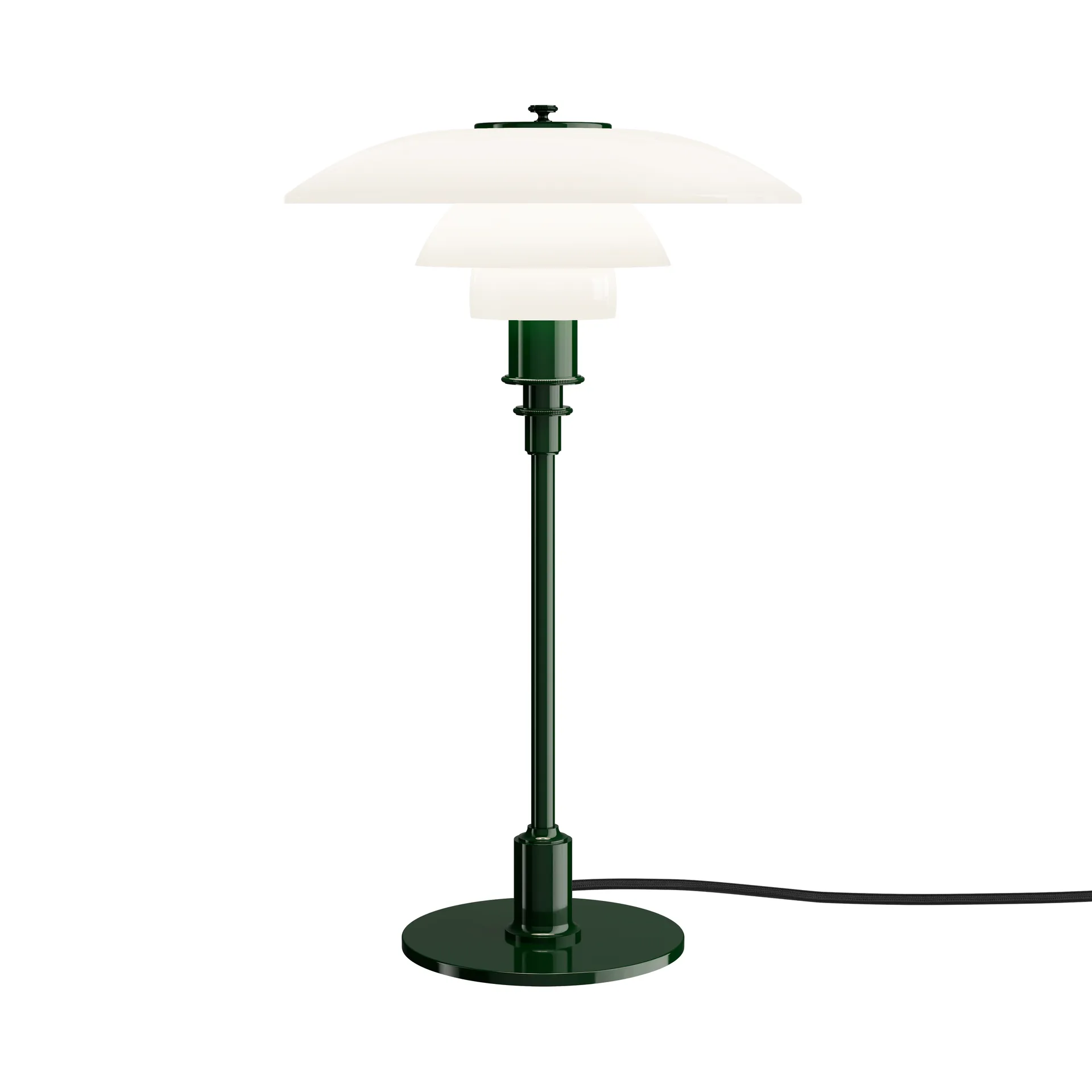 PH 3/2 candeeiro de mesa , Verde escuro brilhante Louis Poulsen