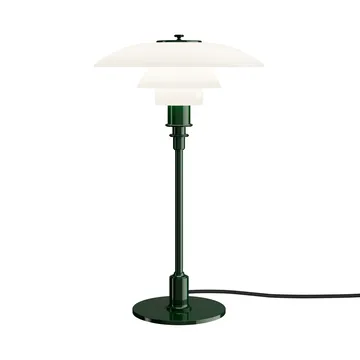 PH 3/2 candeeiro de mesa  - Verde escuro brilhante - Louis Poulsen
