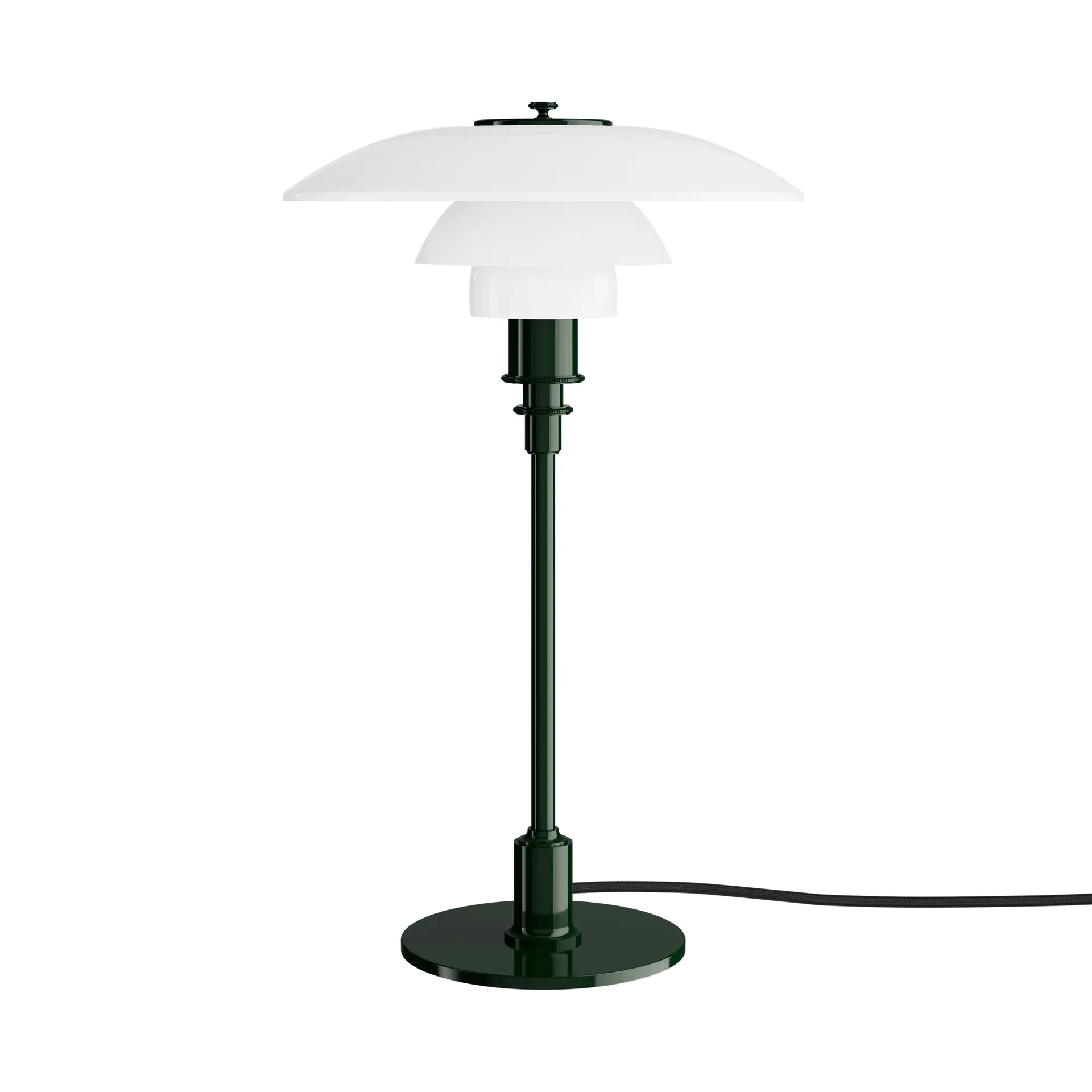 PH 3/2 candeeiro de mesa , Verde escuro brilhante Louis Poulsen