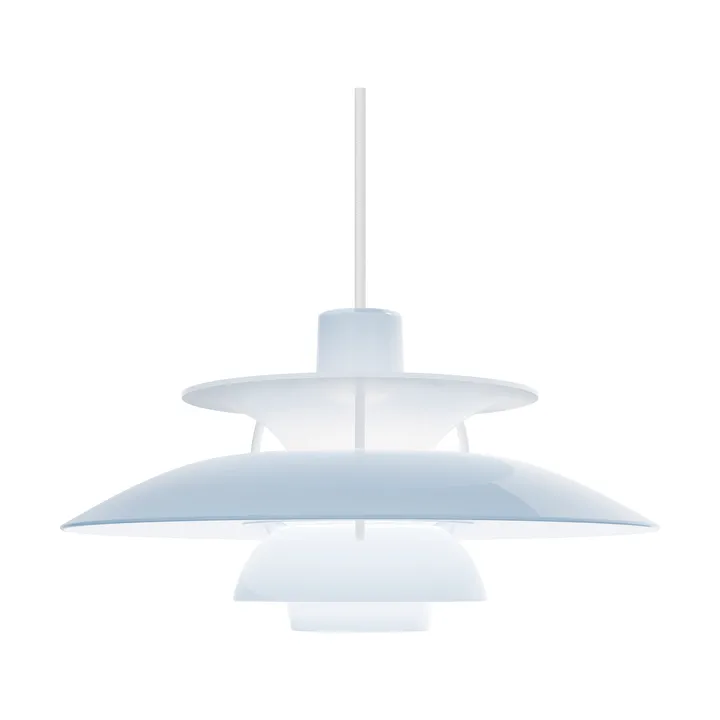 PH 5 candeeiro suspenso Ø32 cm - Opal azul pálido - Louis Poulsen