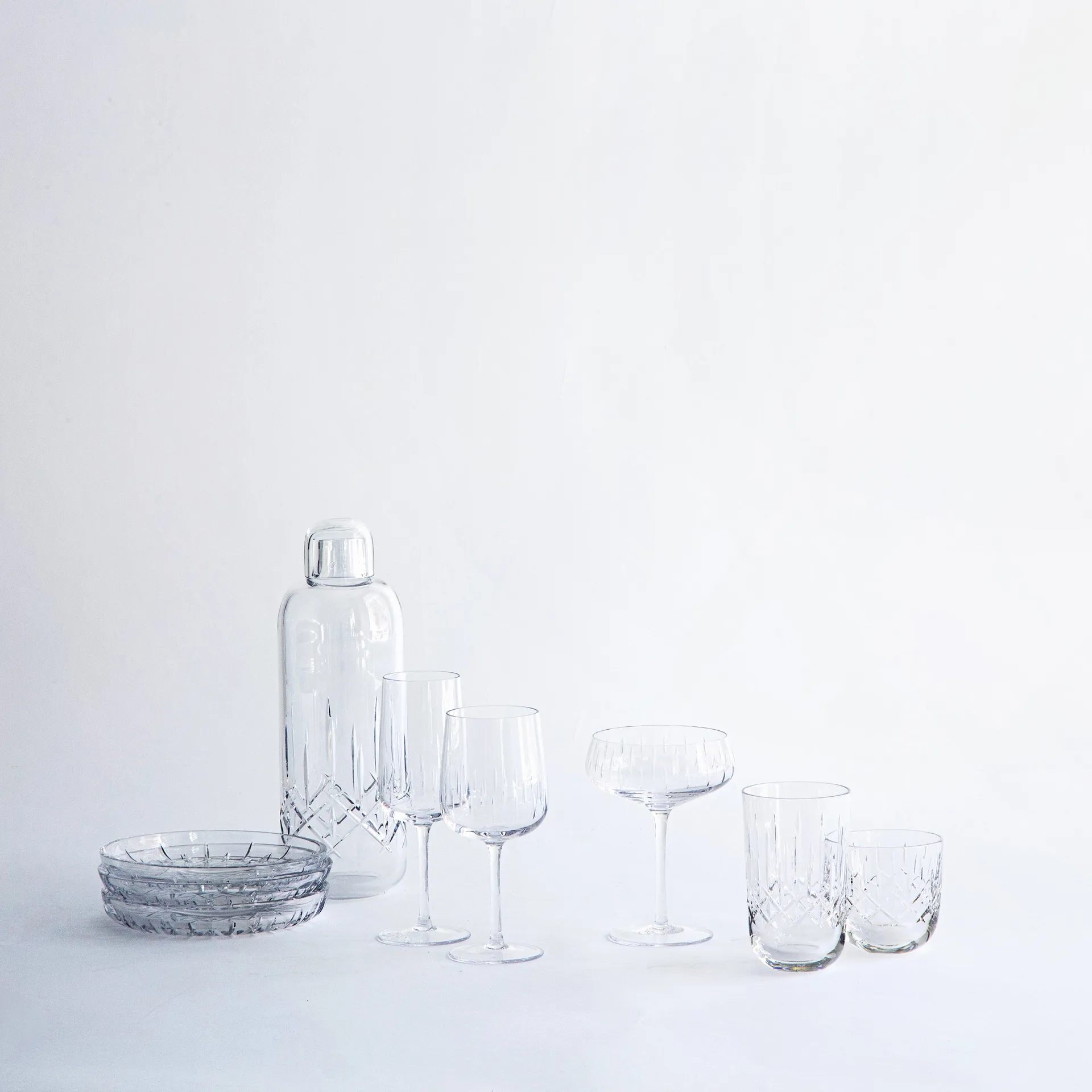 Copo de uísque Louise Roe 30 cl, transparente Louise Roe