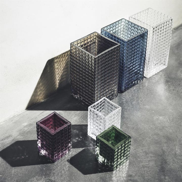 Suporte de velas City lights 3, transparente Louise Roe