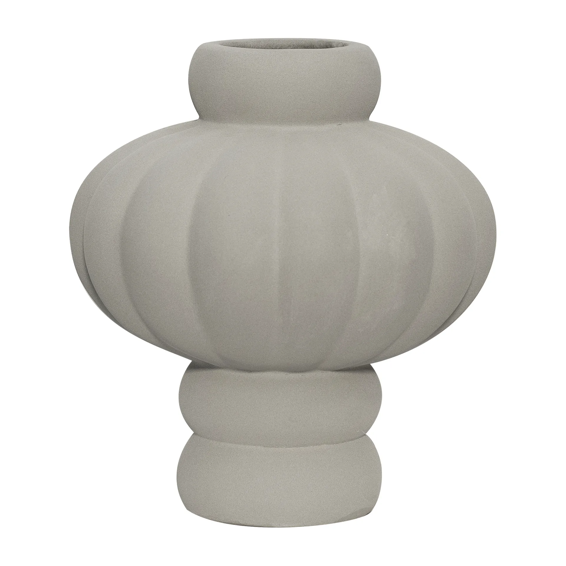 Vaso Balloon 20 cm, Sanded Grey Louise Roe
