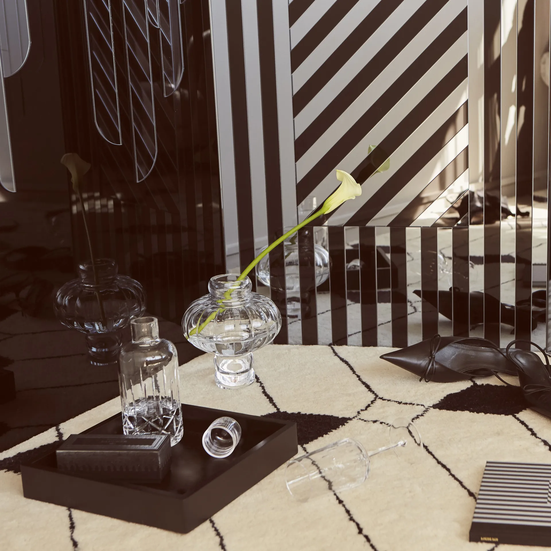 Vaso Balloon 20 cm, transparente Louise Roe