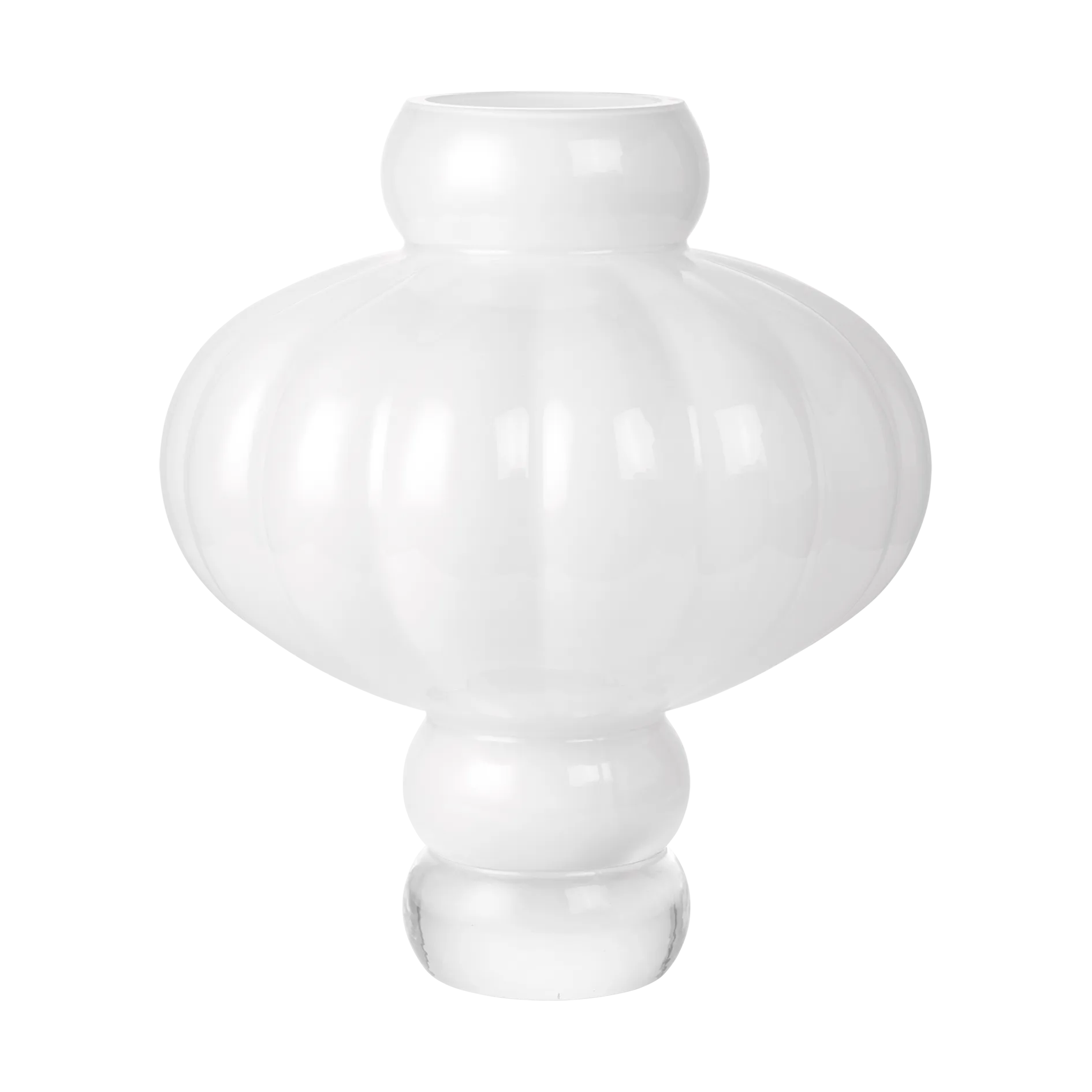 Vaso Balloon 40 cm, Opal White Louise Roe