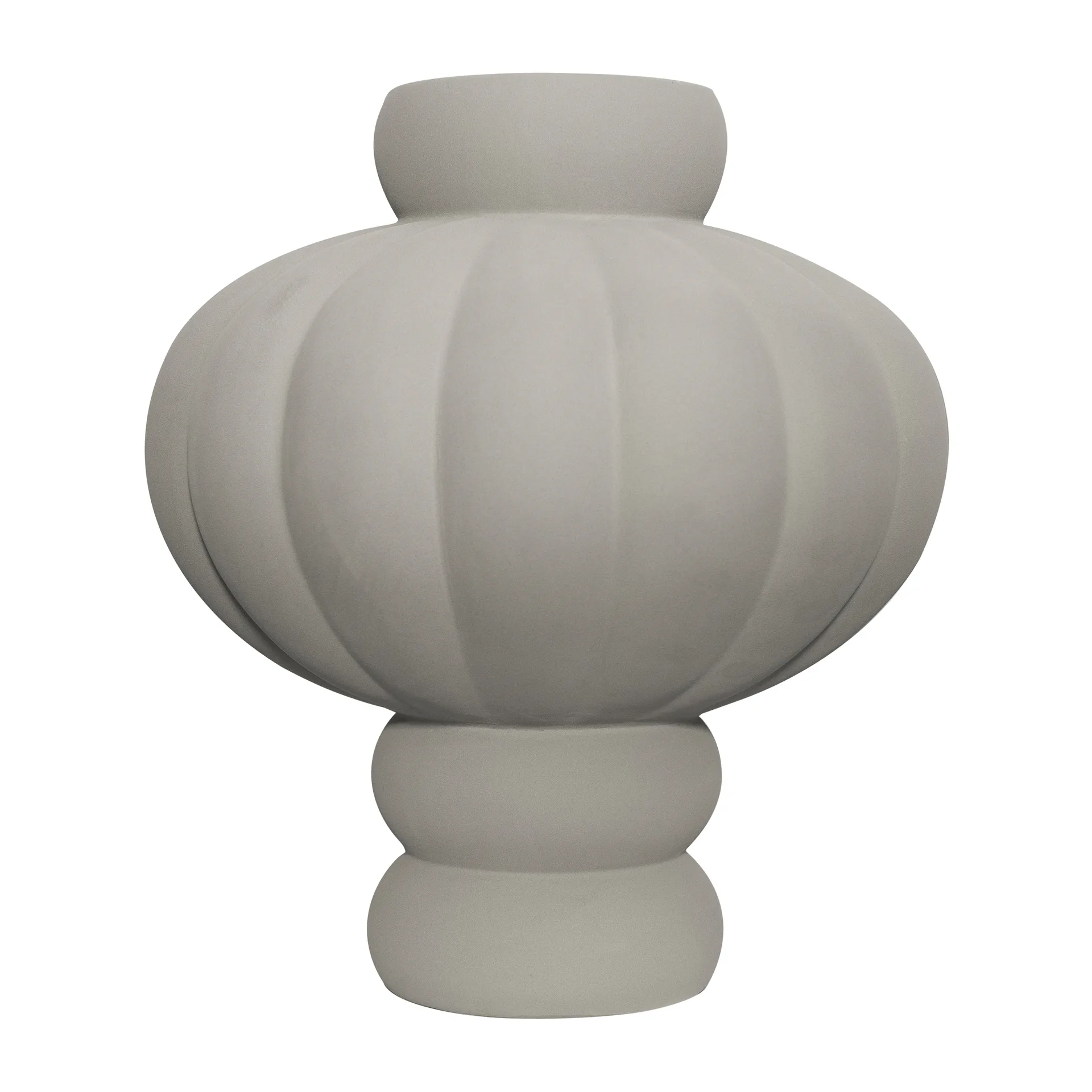Vaso Balloon 40 cm, Sanded Grey Louise Roe