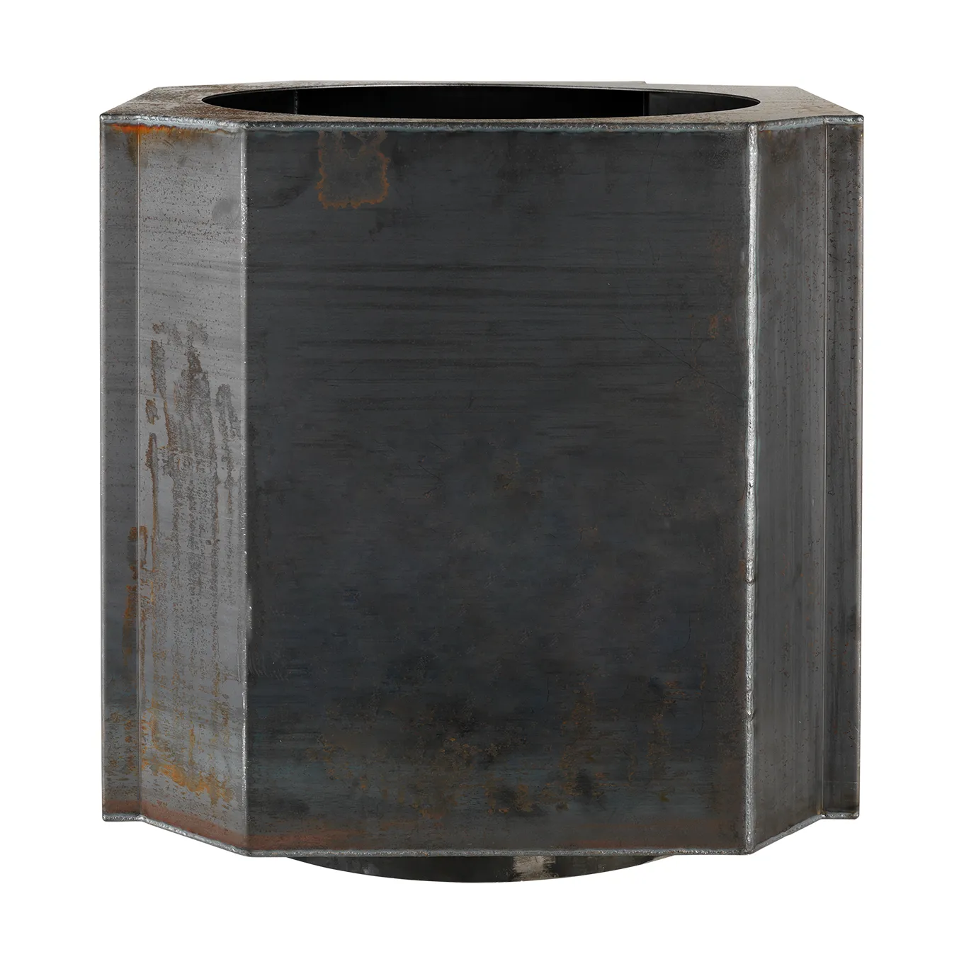 Vaso Funki M 40 cm, Ferro bruto Louise Roe