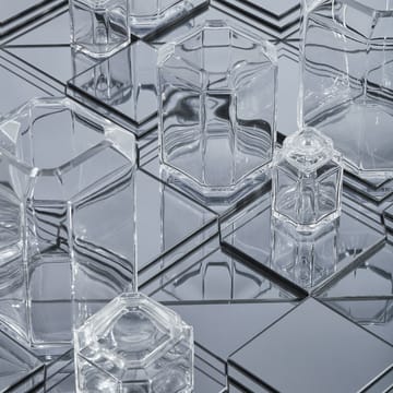 Vaso grande Jewel  - transparente - Louise Roe