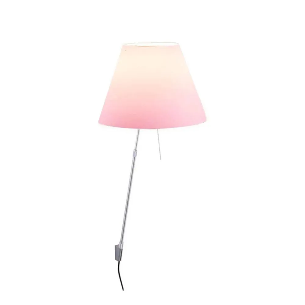 Candeeiro de parede Costanza D13 a.i.f, edgy pink Luceplan