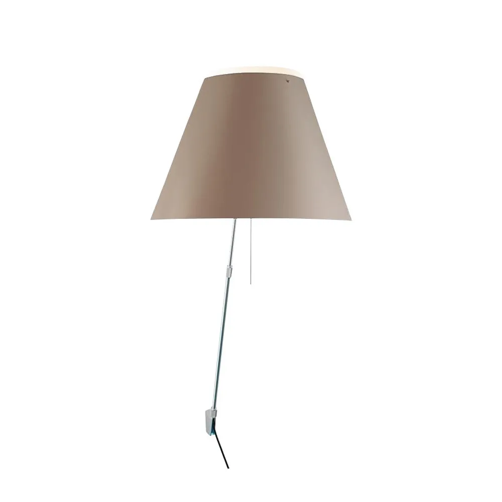 Candeeiro de parede Costanza D13 a.i.f, shaded stone Luceplan