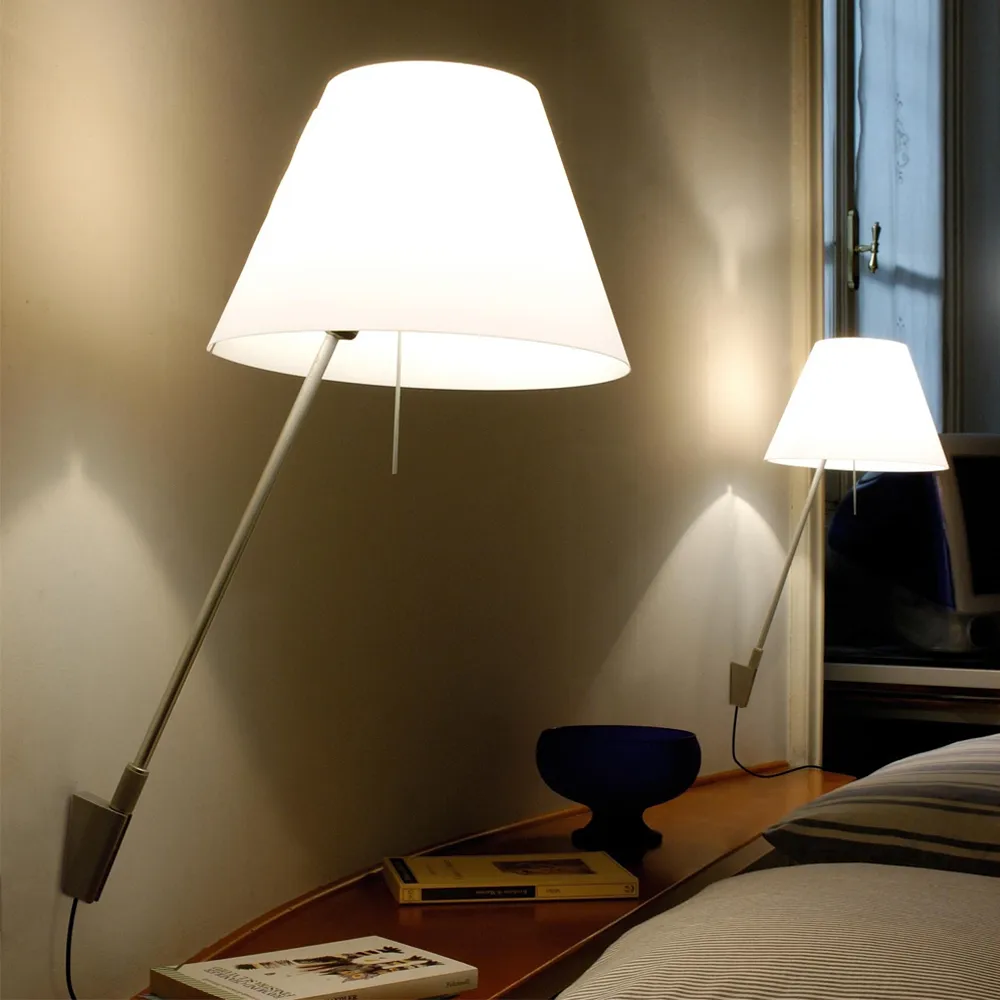 Candeeiro de parede Costanza D13 a.i.f, white Luceplan