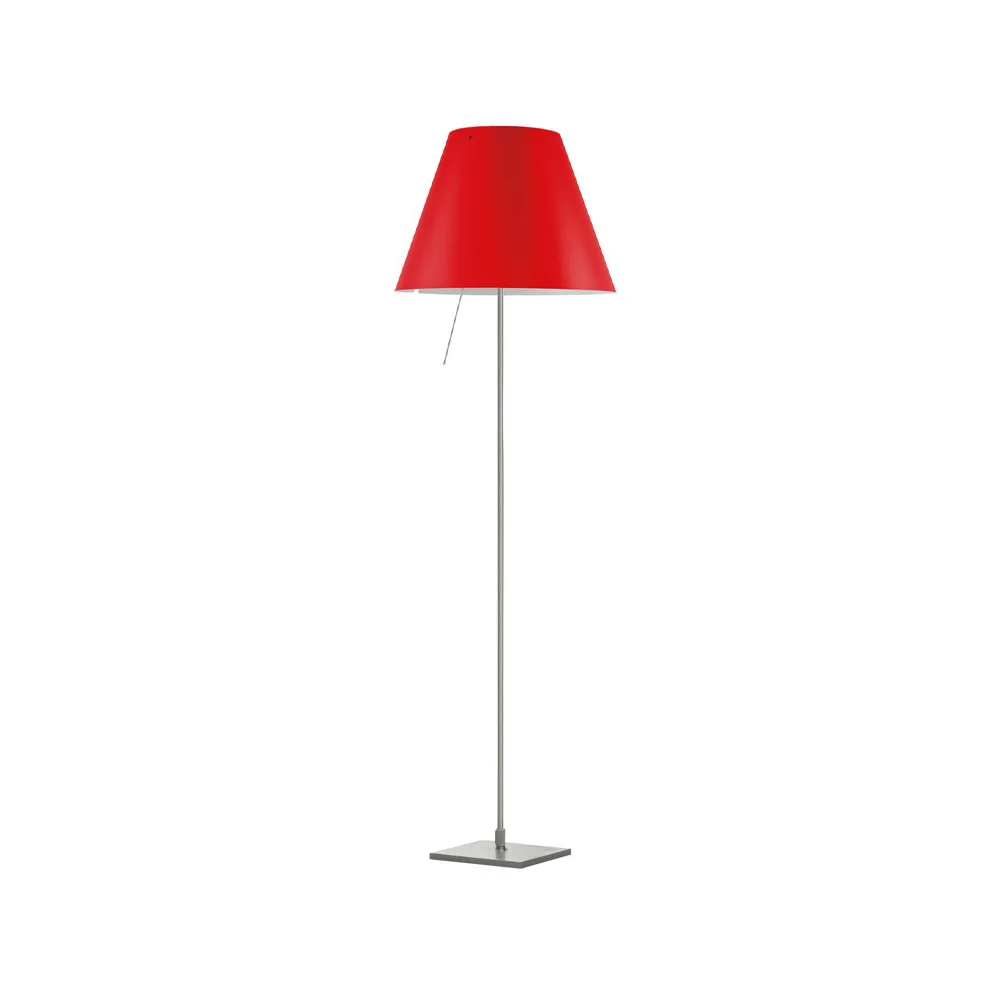 Candeeiro de pé Costanza D13 t.i.f, primary red Luceplan