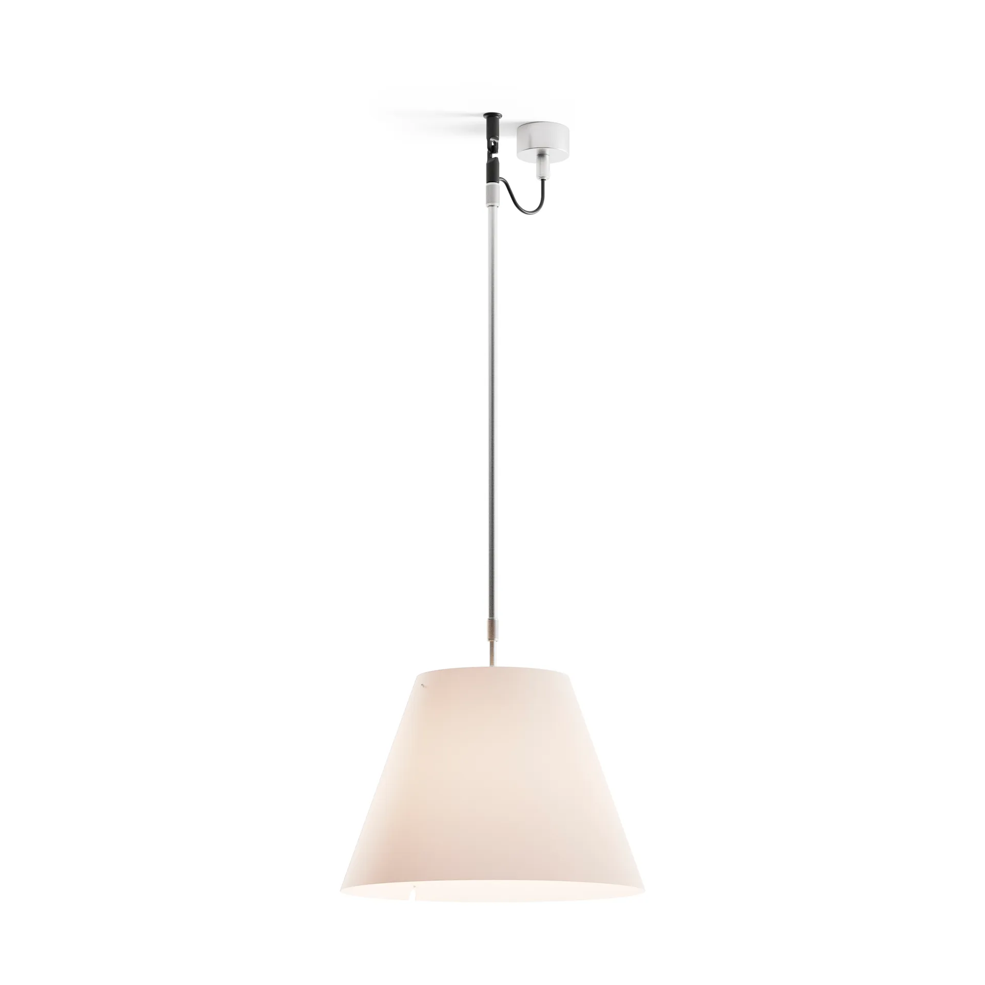 Candeeiro suspenso Costanza D13 s, mistic white Luceplan