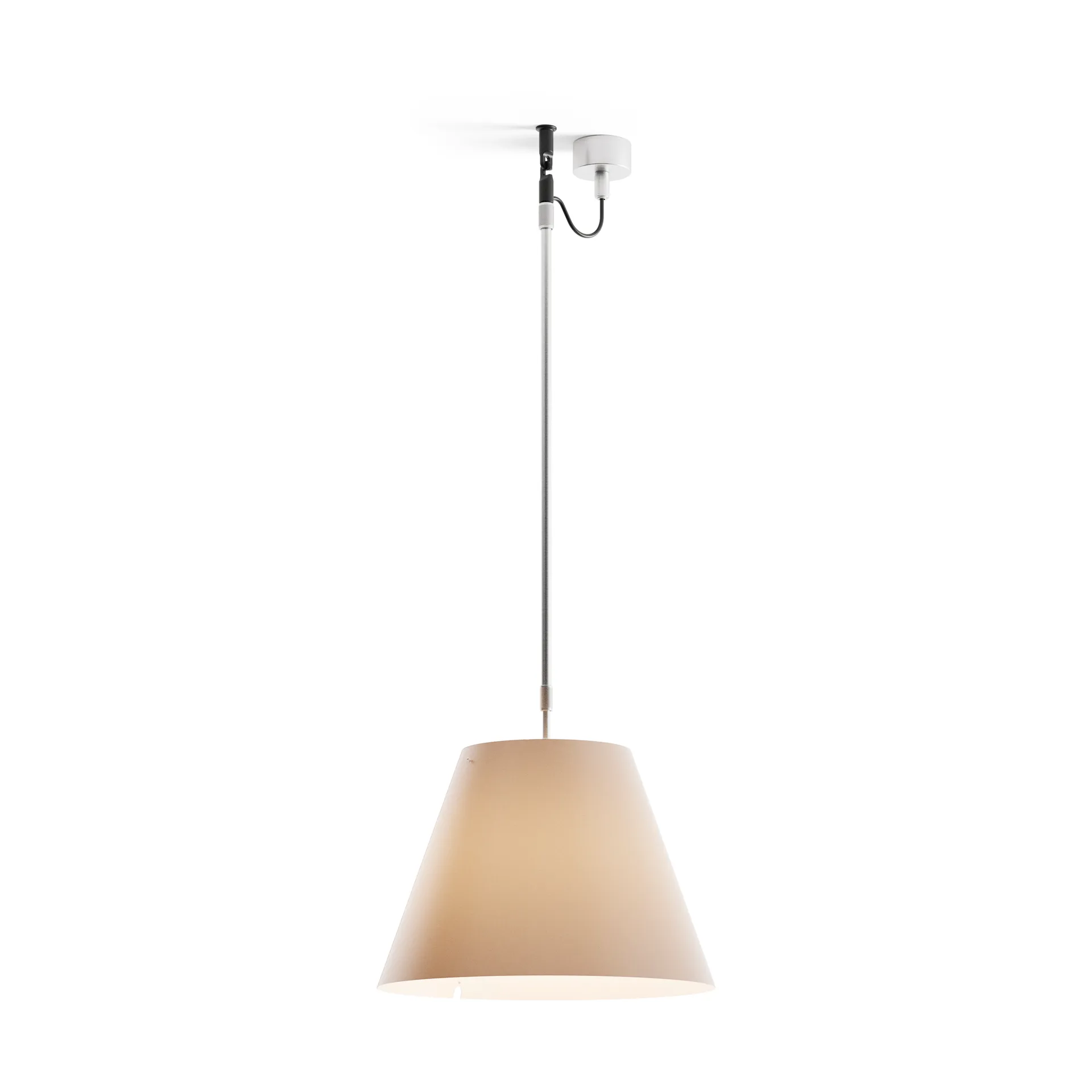 Candeeiro suspenso Costanza D13 s, shaded stone Luceplan