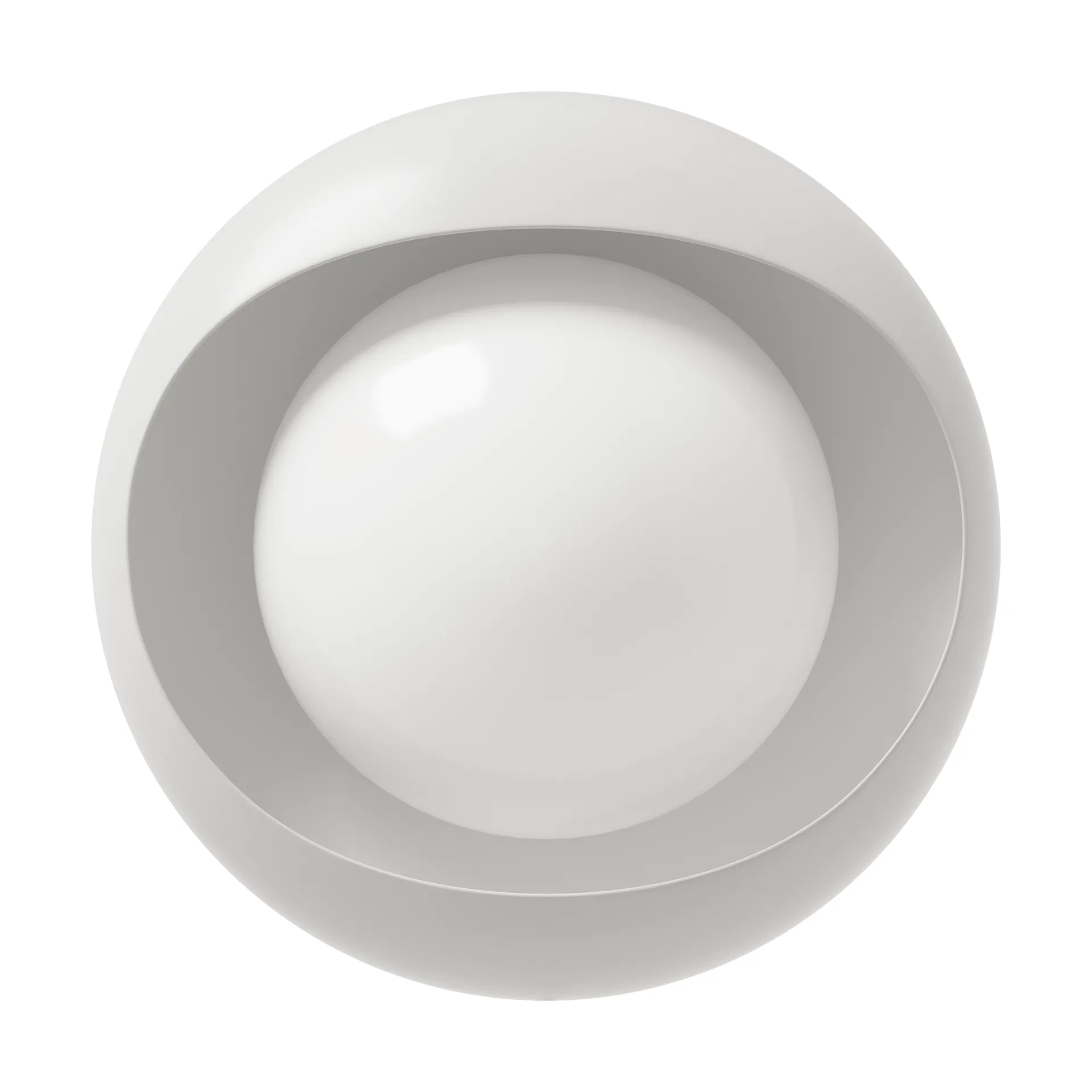 Candeeiro de parede Cornea 220, White LYFA