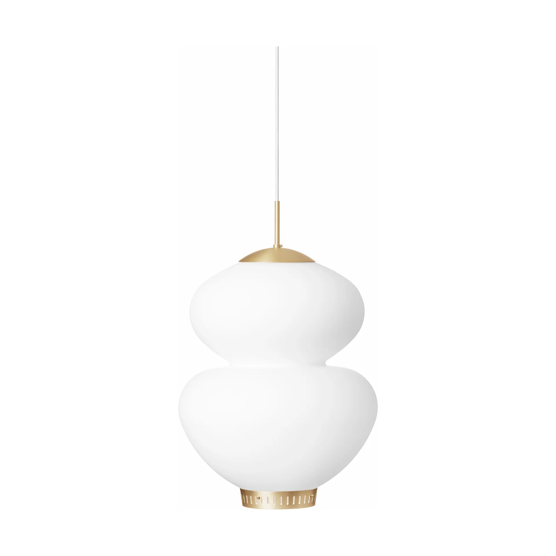 Pêndulo Peanut 400, Opal glass LYFA