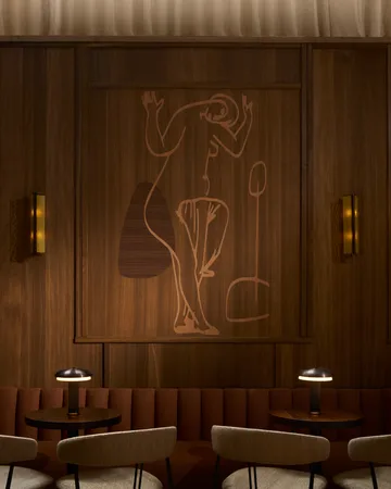 Ryff candeeiro de parede - Bronze - LYFA