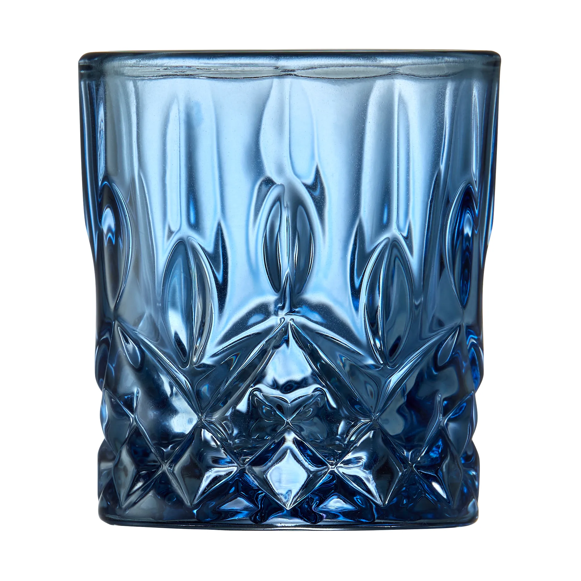 Copo de shot Sorrento 4 cl, 4 unid., Azul Lyngby Glas