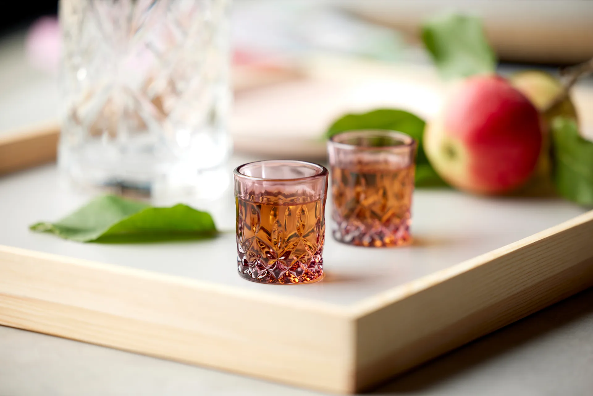 Copo de shot Sorrento 4 cl, 4 unid., Pink Lyngby Glas