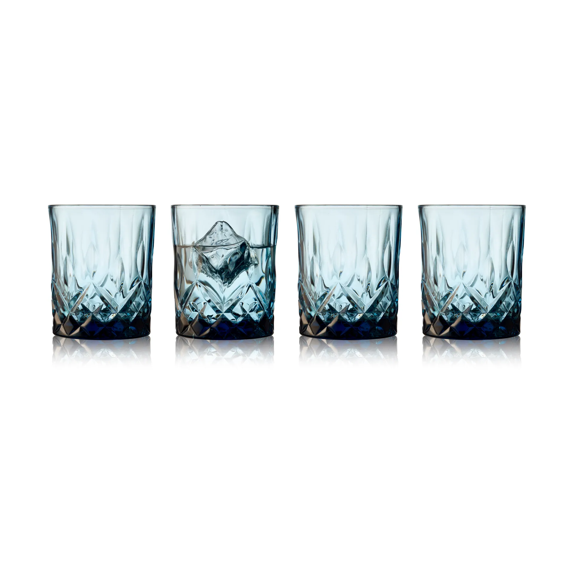 Copo de whiskey Sorrento 32 cl 4 un., Blue Lyngby Glas