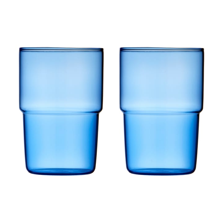 Copo Torino 40 cl 2 un. - Blue - Lyngby Glas