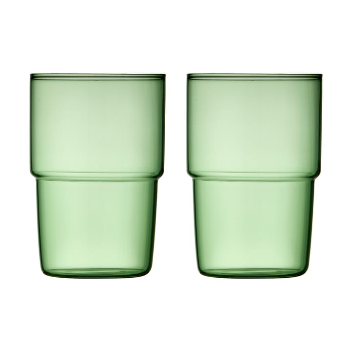 Copo Torino 40 cl 2 un. - Green - Lyngby Glas