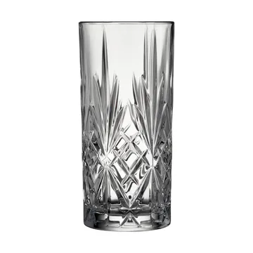 Jarra e copos highball Melodia 7 peças - Cristal - Lyngby Glas