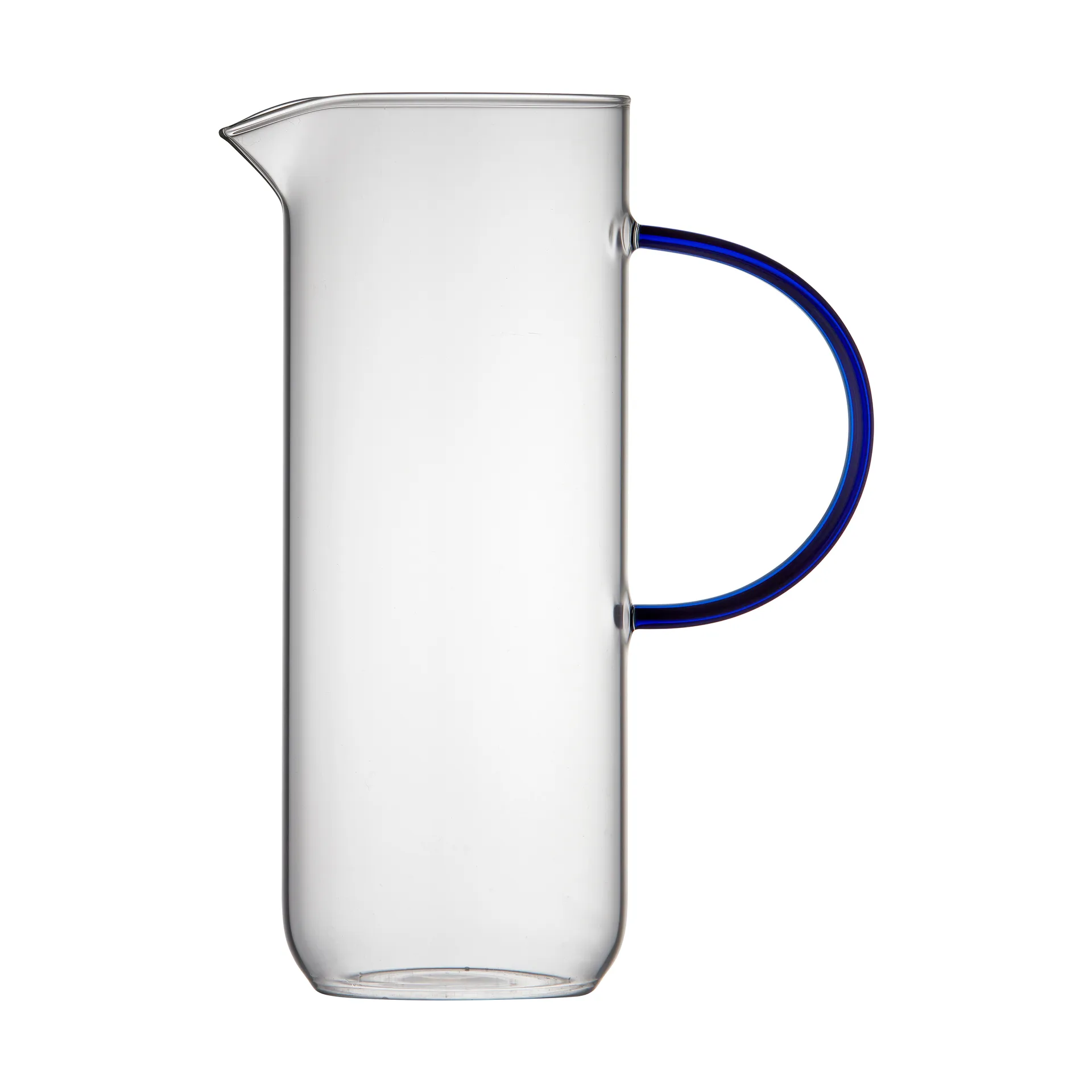 Jarro de vidro Torino 1,1 l, Clear-blue Lyngby Glas