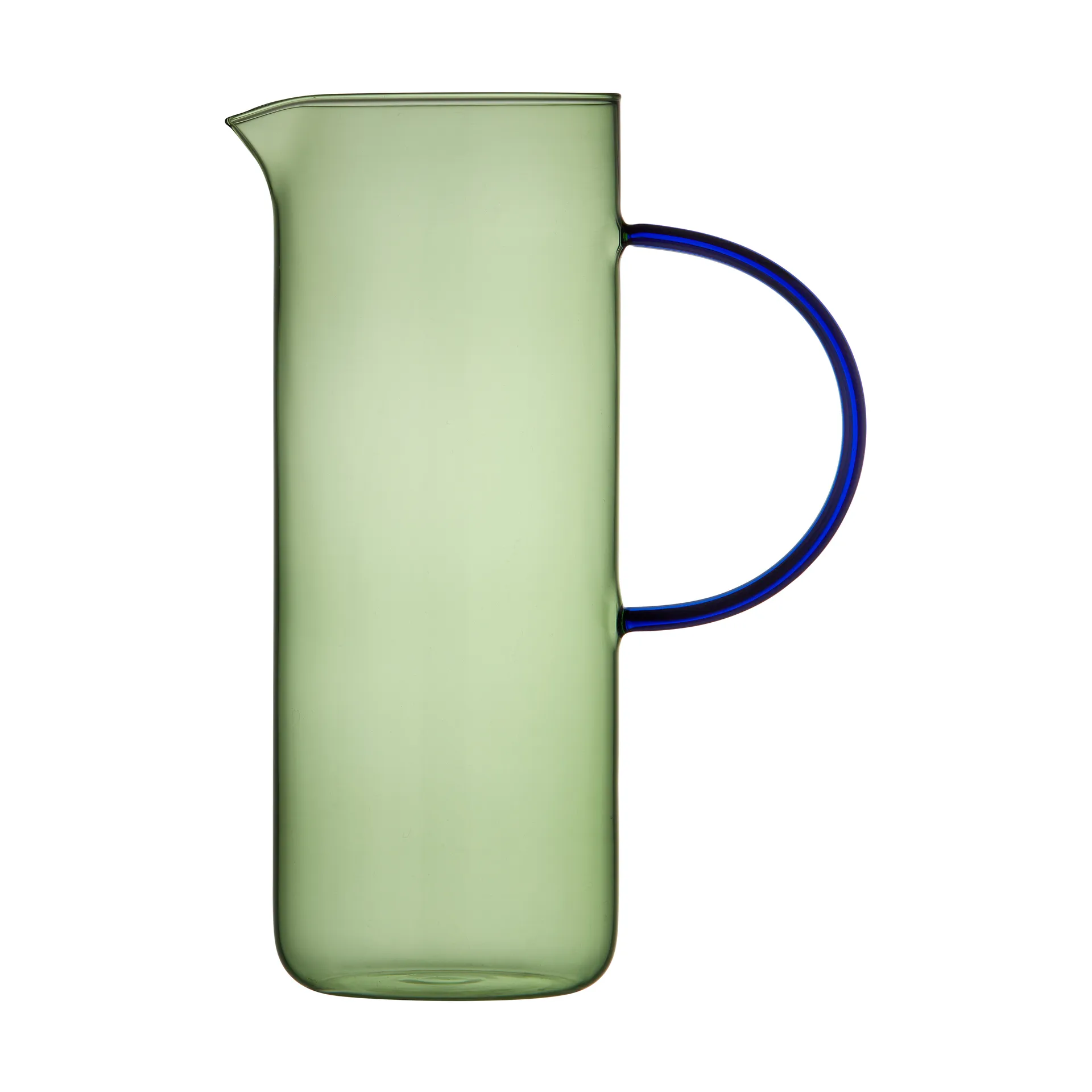 Jarro de vidro Torino 1,1 l, Green-blue Lyngby Glas