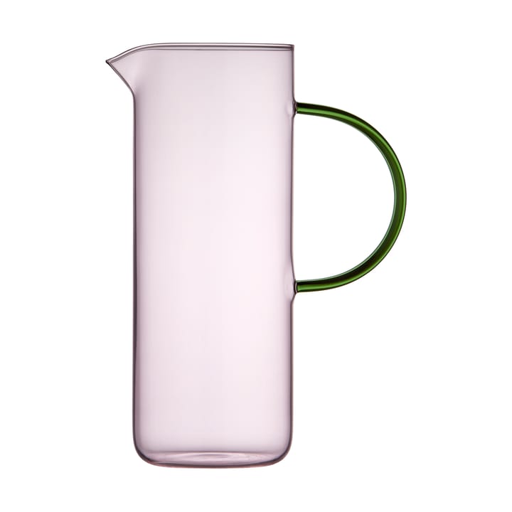 Jarro de vidro Torino 1,1 l - Pink-green - Lyngby Glas