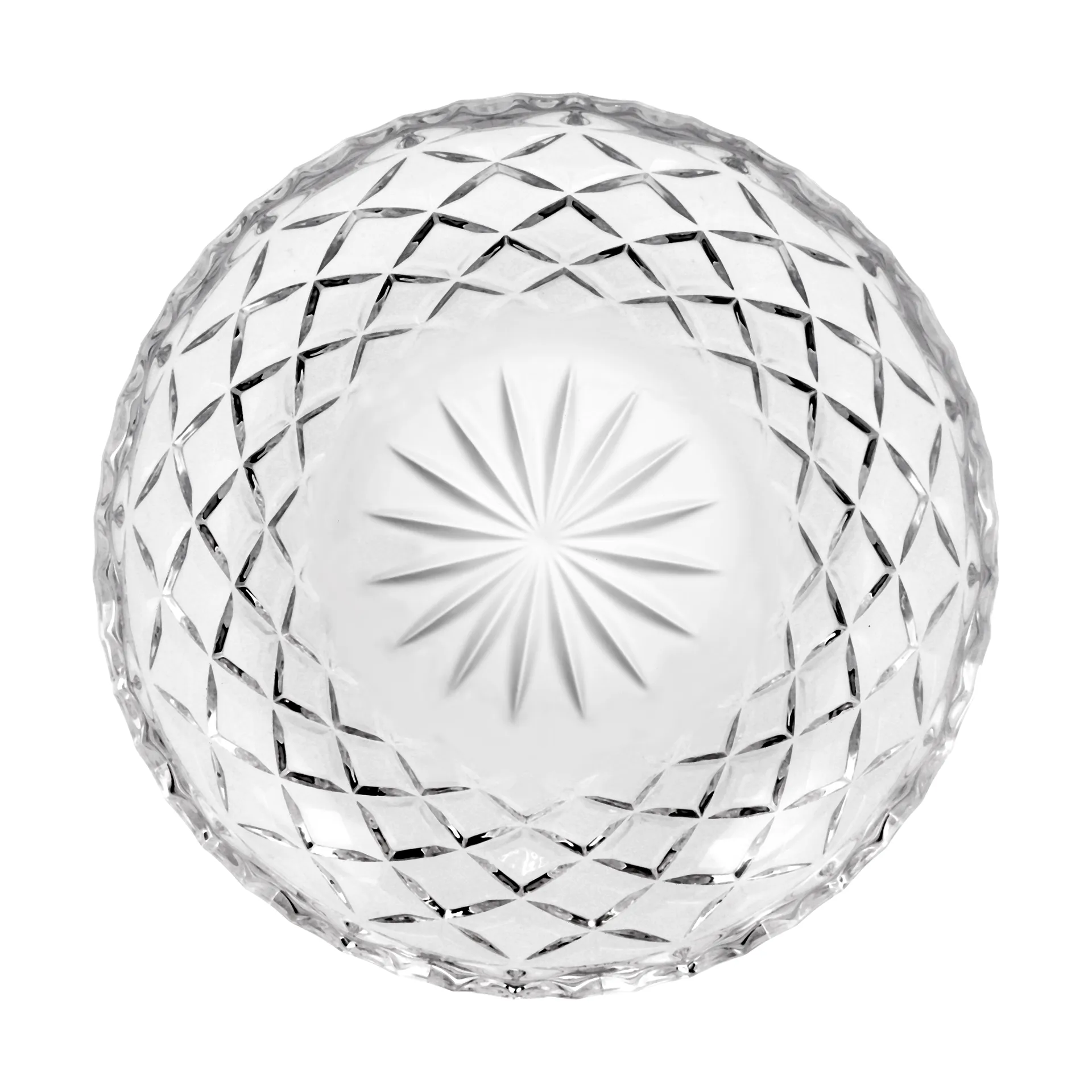 Prato Sorrento Ø16 cm 6 unid., Transparente Lyngby Glas