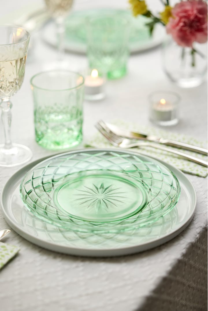 Prato Sorrento Ø21 cm, 4 unid., Verde Lyngby Glas