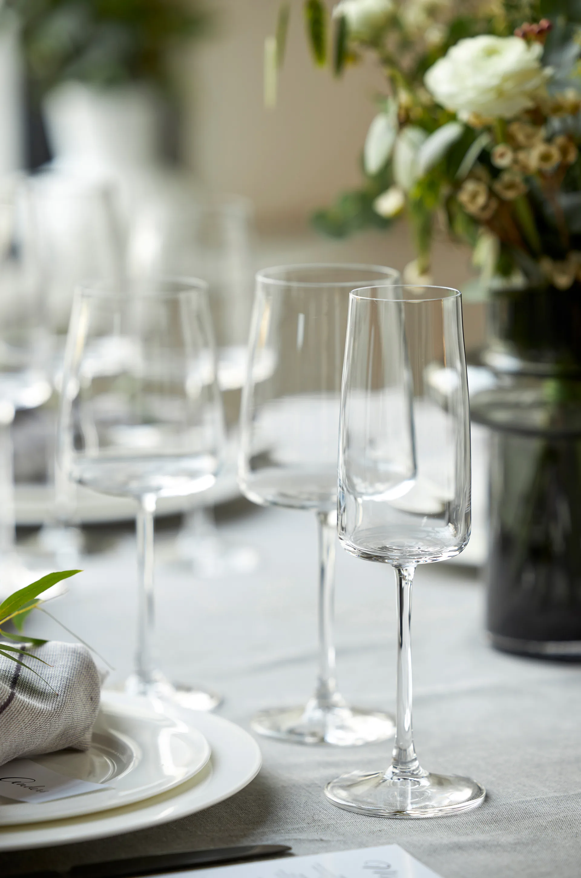 Taça de champanhe Zero 30cl 4 unid., Cristal Lyngby Glas