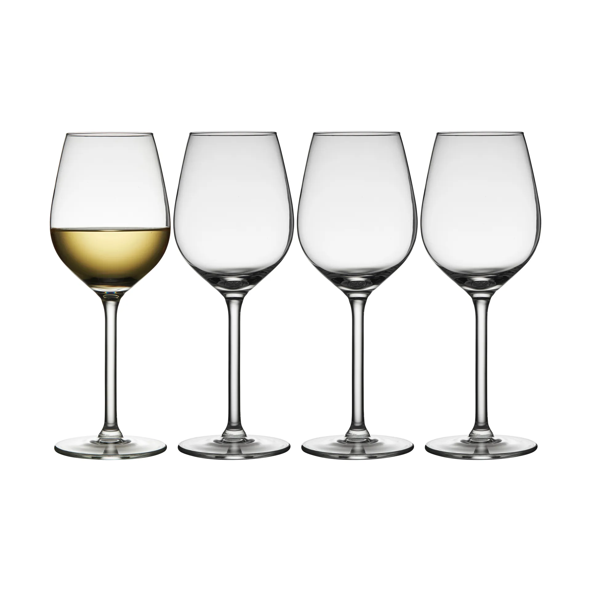 Taça de vinho branco Juvel 38 cl 4 unid., Transparente Lyngby Glas