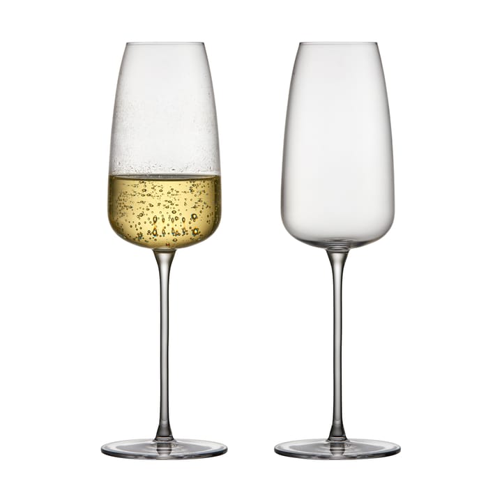 Taças Champanhe Veneto 36 cl 2 un. - Clear - Lyngby Glas