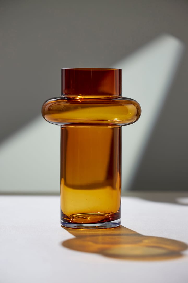 Vaso Tube vidro 20 cm, Amber Lyngby Glas