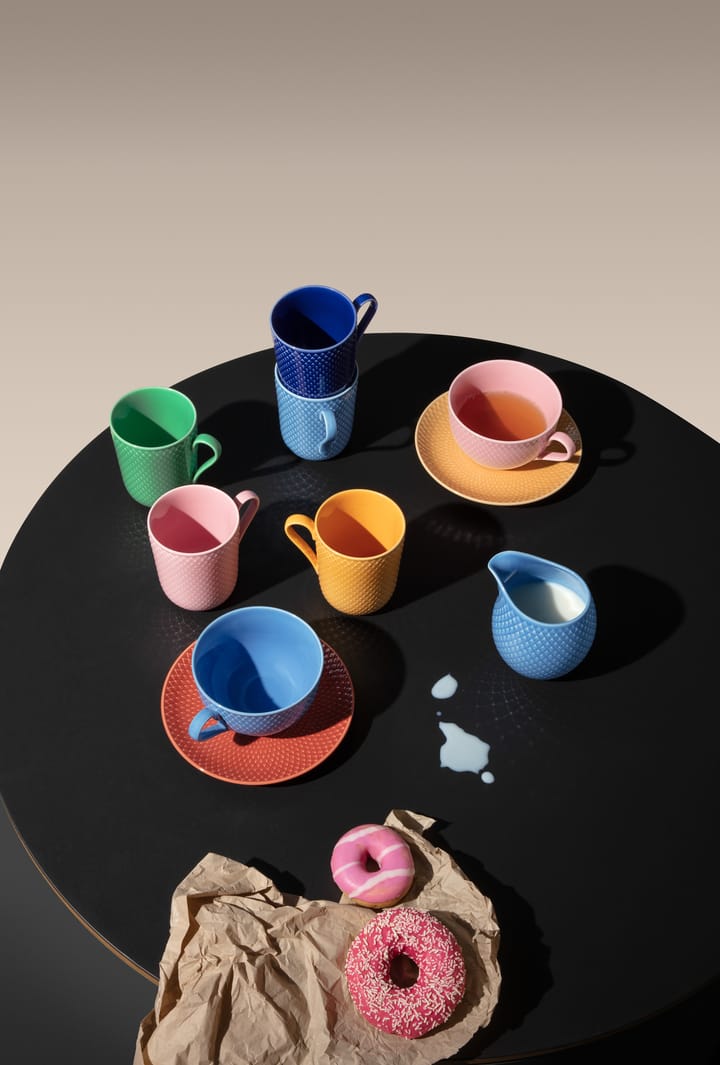 Caneca com asa Rhombe 33 cl, Verde Lyngby Porcelæn