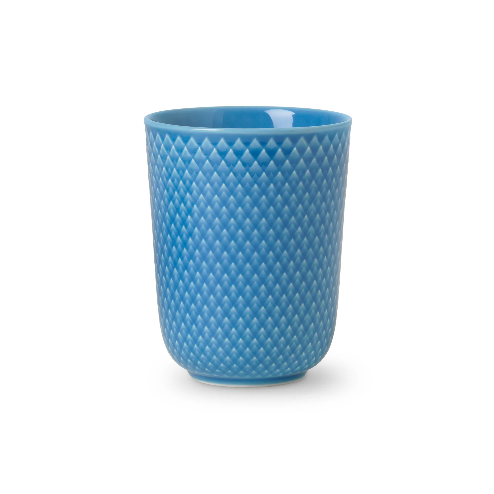 Caneca sem pega Rhombe 33 cl, azul Lyngby Porcelæn