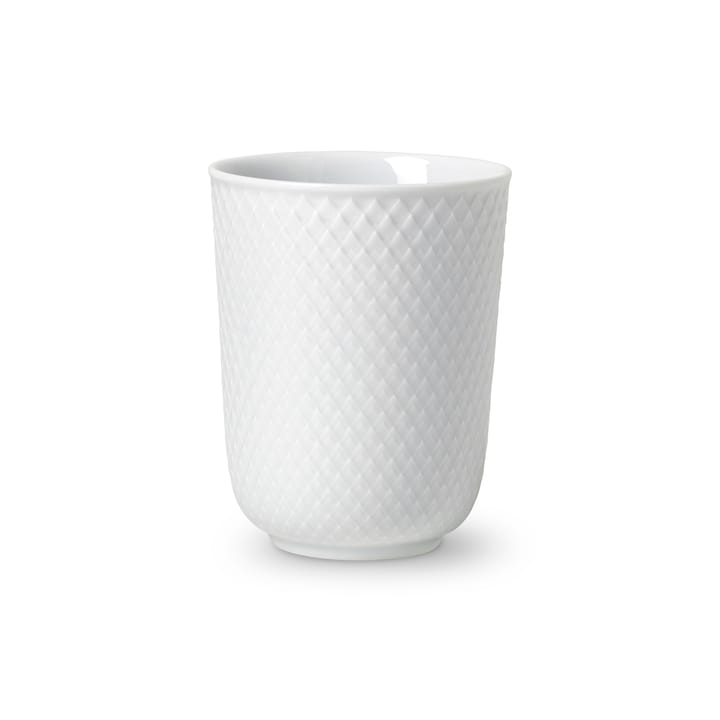 Caneca sem pega Rhombe 33 cl - branco - Lyngby Porcelæn