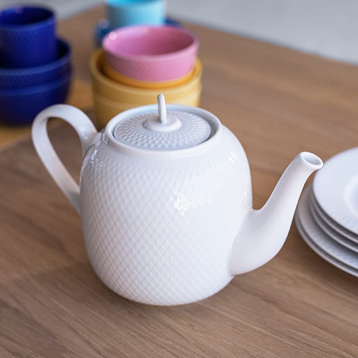 Caneca sem pega Rhombe 33 cl, Turquesa Lyngby Porcelæn