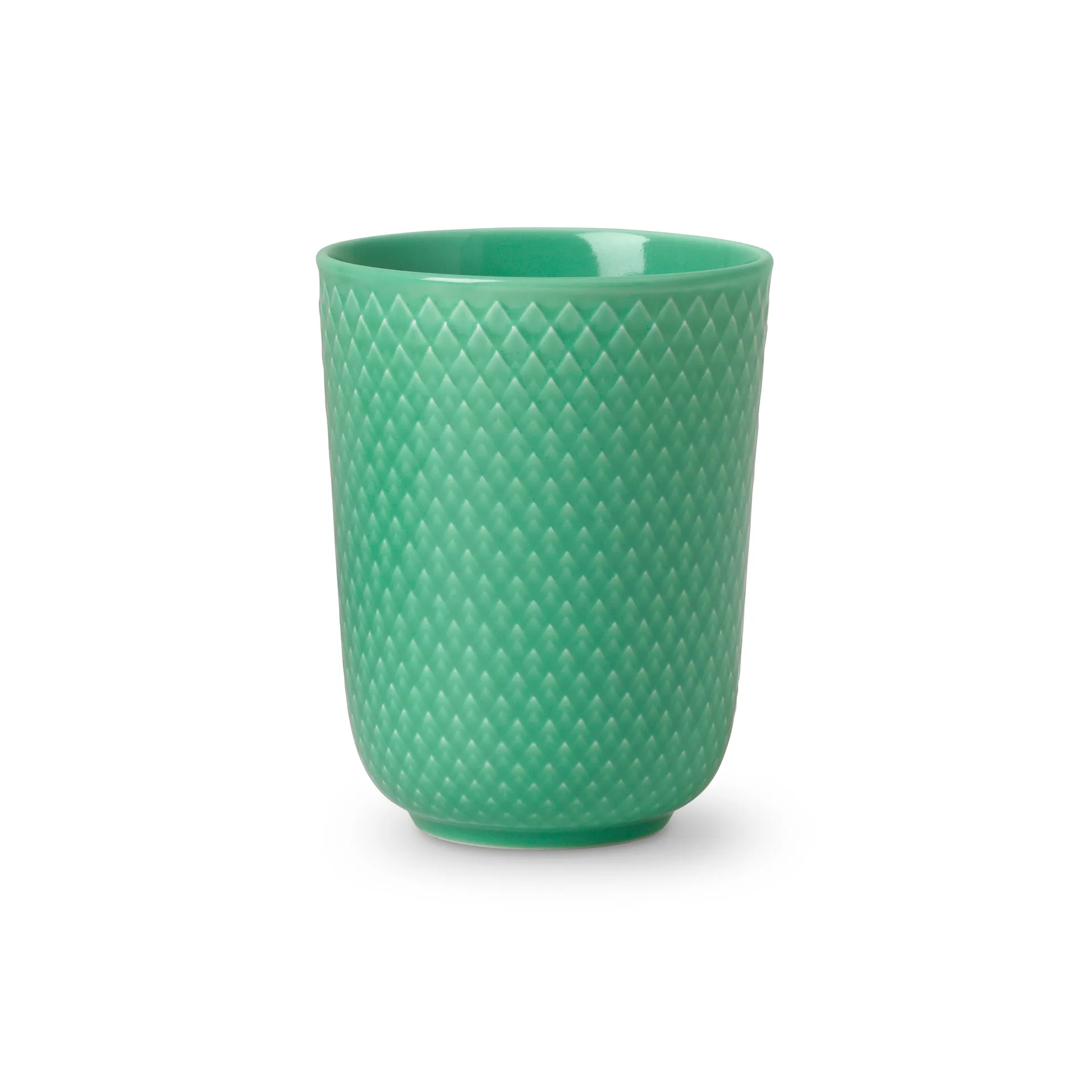 Caneca sem pega Rhombe 33 cl, verde Lyngby Porcelæn