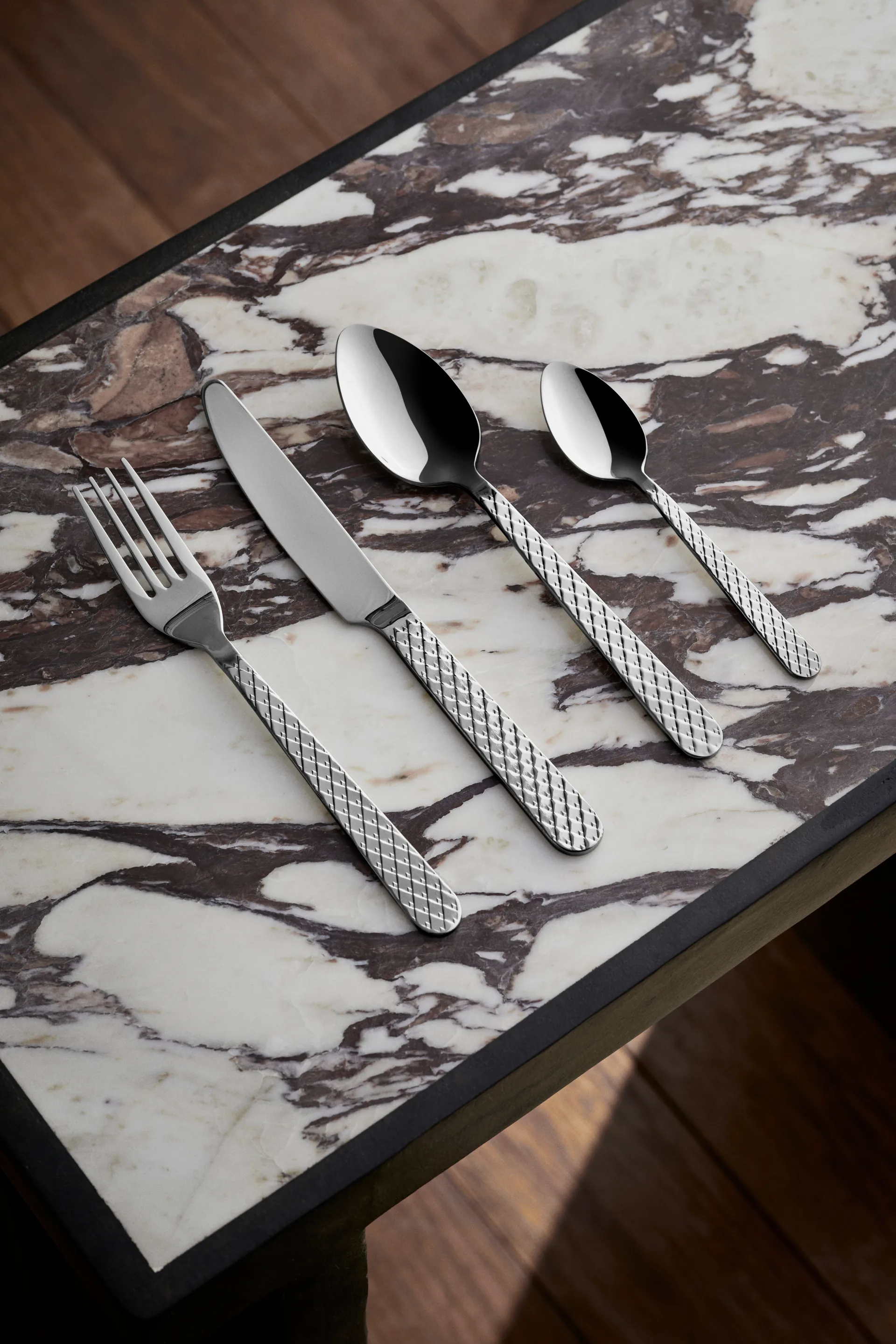 Conjunto de talheres Rhombe, 16 peças Lyngby Porcelæn