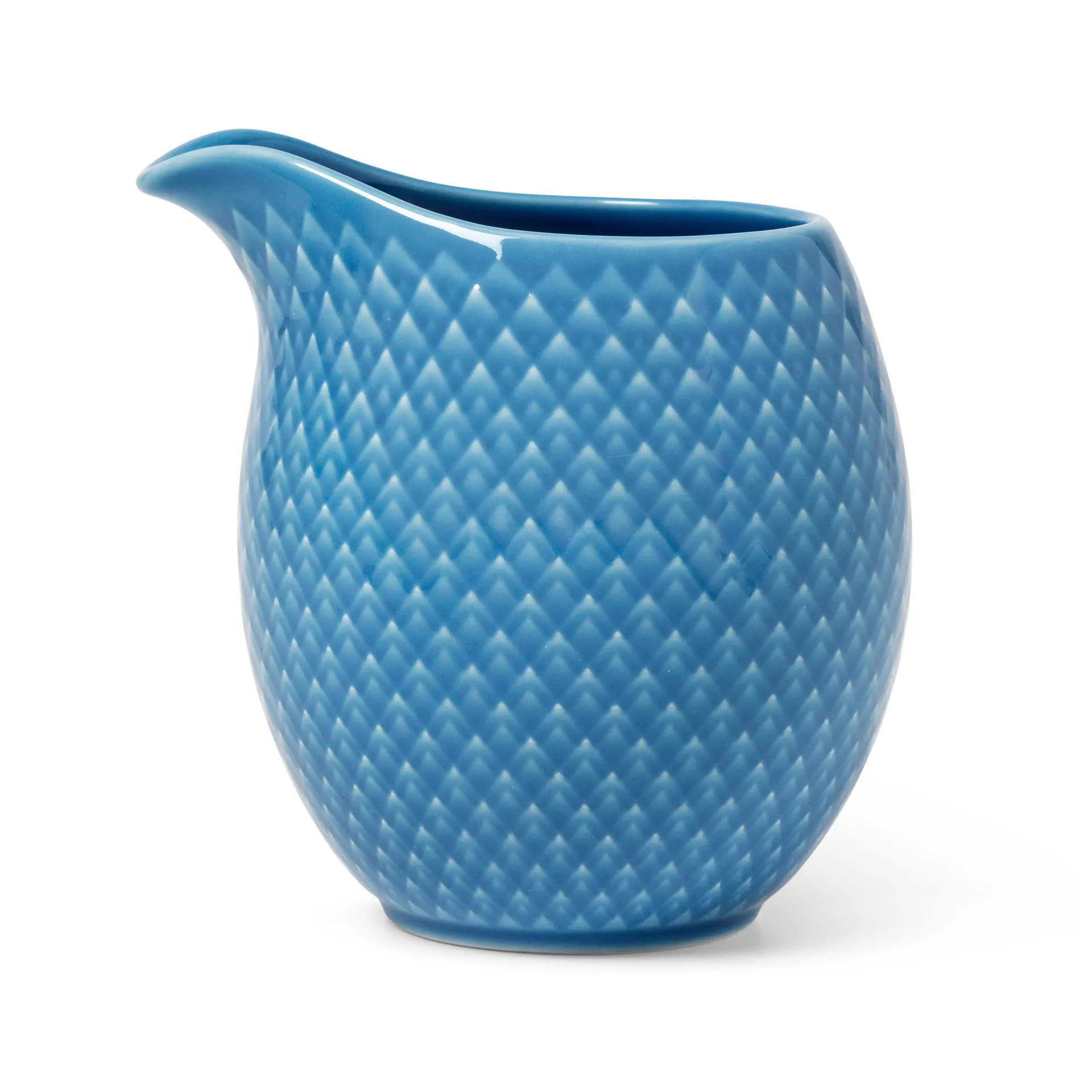 Jarro de leite Rhombe 39 cl, Azul Lyngby Porcelæn