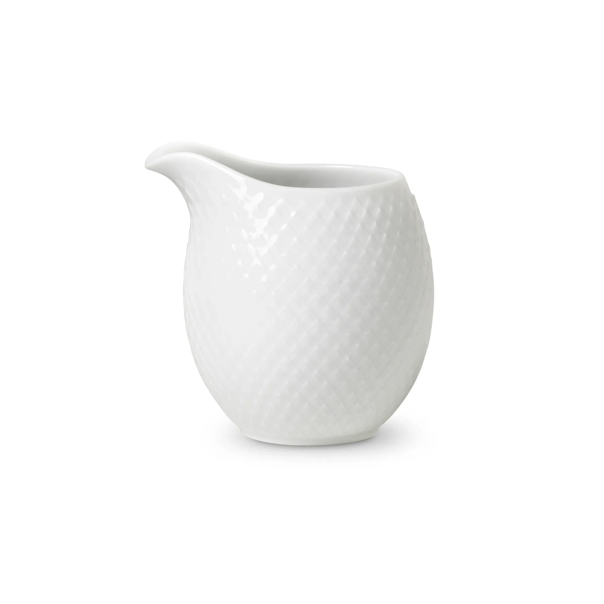 Jarro de leite Rhombe 39 cl, branco Lyngby Porcelæn