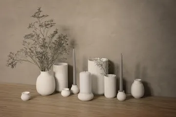 Lanterna Curve Ø6,5 cm - Branco - Lyngby Porcelæn