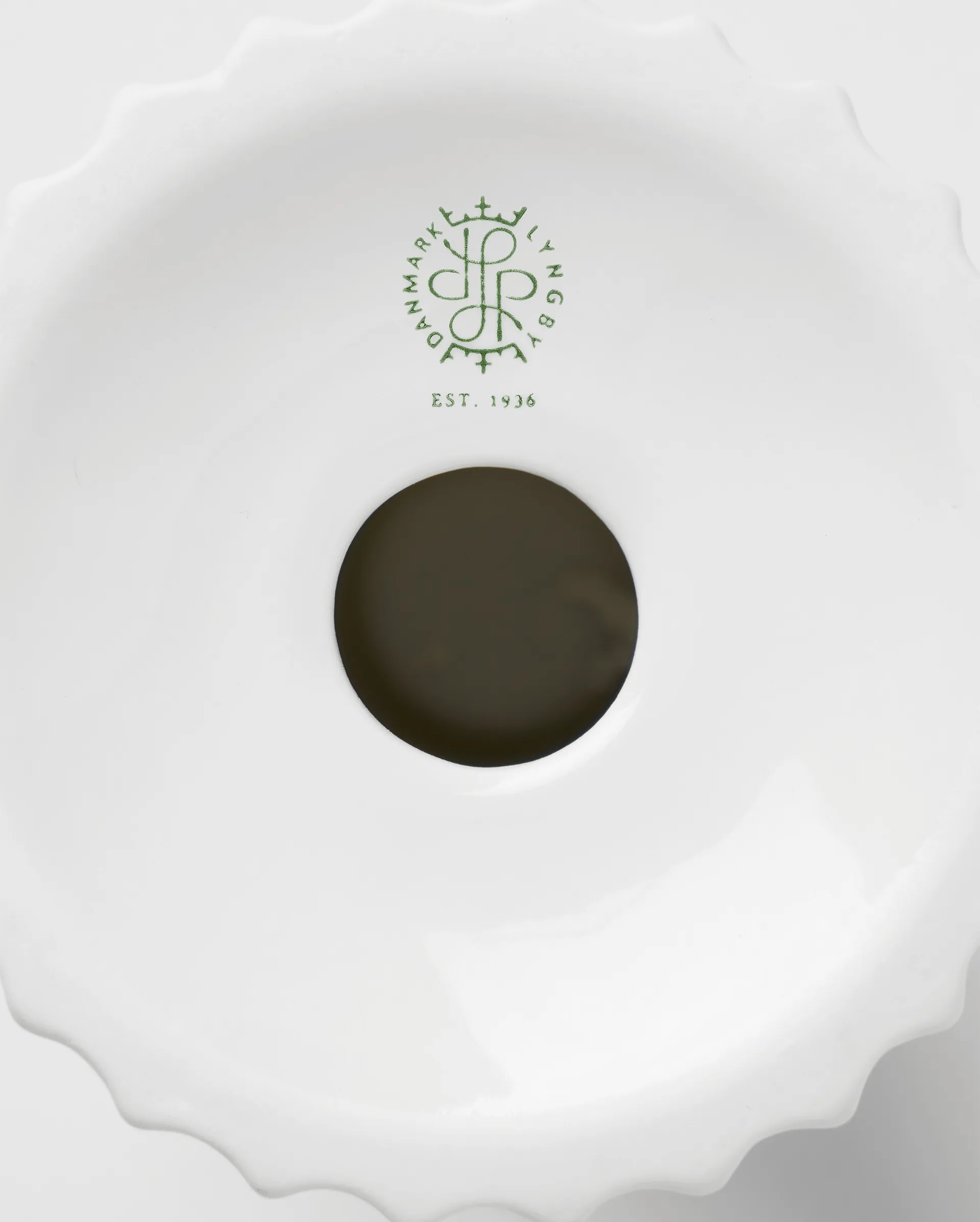 Lyngby Tura suporte para vela 14 cm, Branco Lyngby Porcelæn
