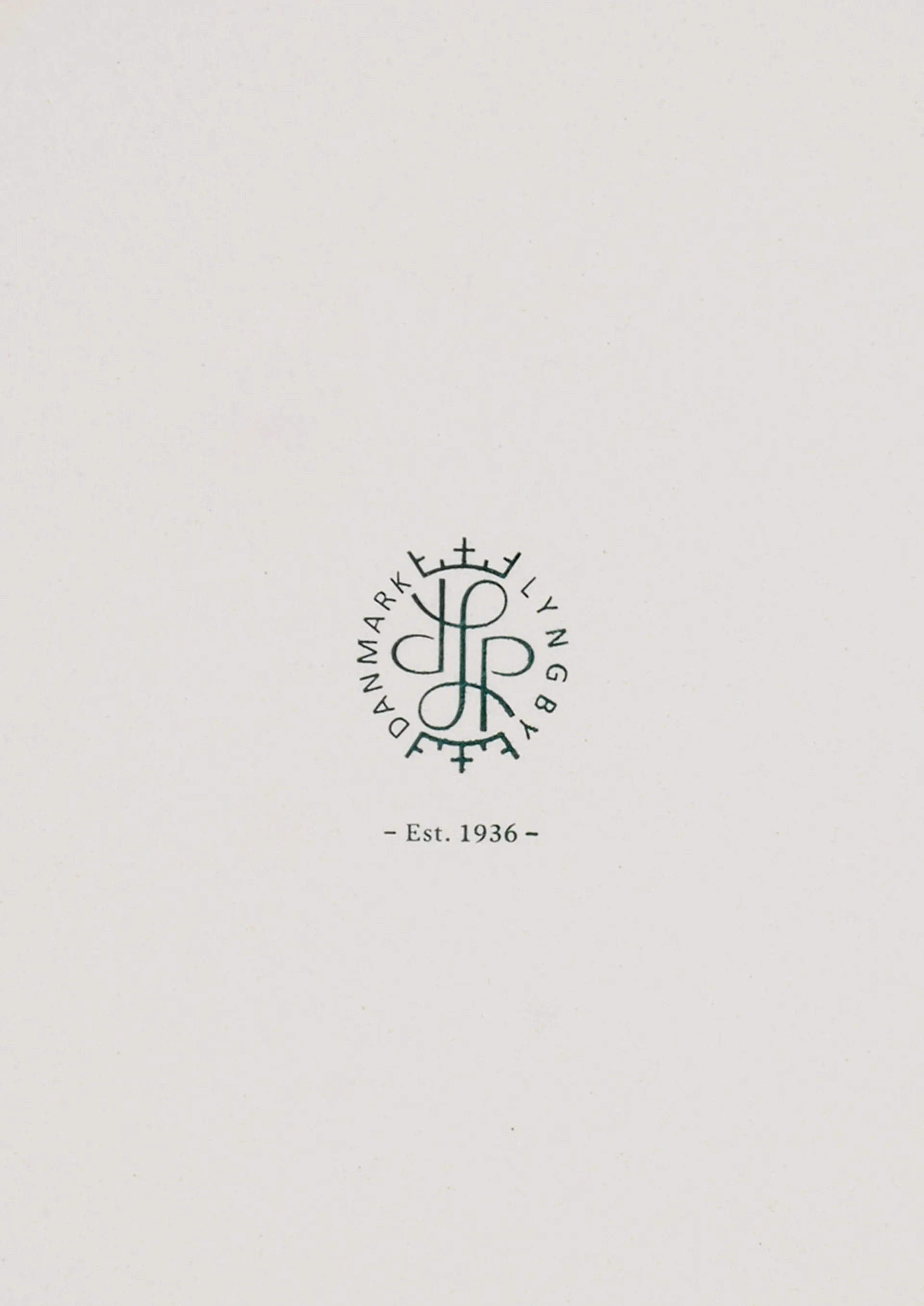 Rhombe porta-vela 3 cm, Azul Lyngby Porcelæn