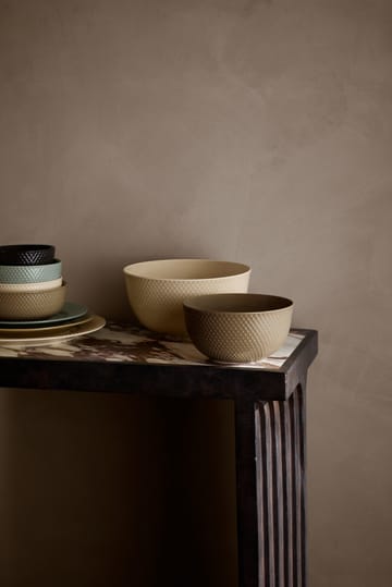 Taça de servir Rhombe Ø22 cm - Marble - Lyngby Porcelæn