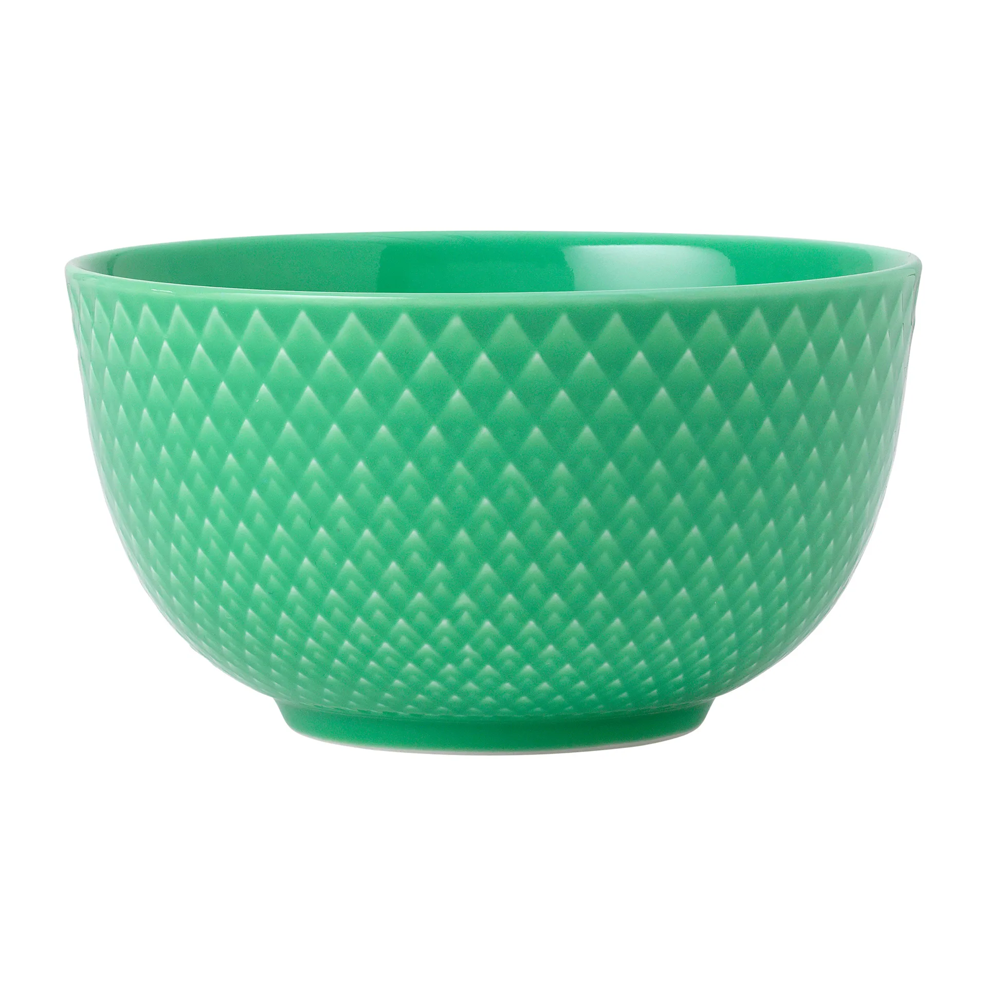 Tigela Rhombe Ø11 cm, Verde Lyngby Porcelæn